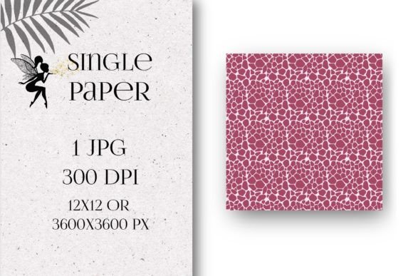 Download Single Pink Safari Animal Print, 1 JPG - Premium Resources