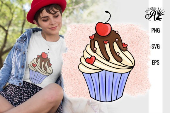 Download Cherry on Top with Hearts Valentines Cup - Cup Collection