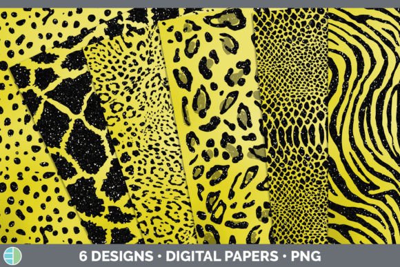 Download Yellow Animal Print Backgrounds | Digita - Animal print background Collection