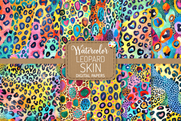 Download Funky Leopard Skin Background Patterns - Background patterns Collection