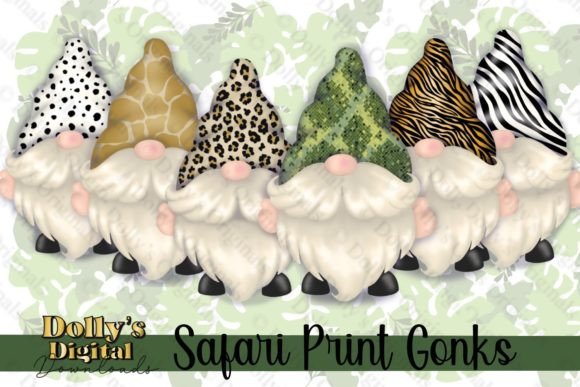 Download Safari Animal Print Gonks Gnomes PNG - Premium Resources