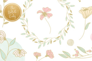 Download Spring Flower Clipart Set in Pastels - Spring Collection