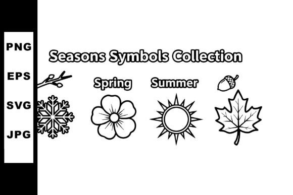Download Seasons Symbols Collection with Spring F - Spring Collection