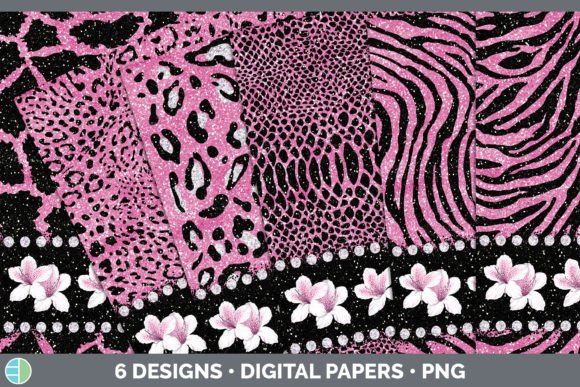 Download Pink Animal Print Backgrounds | Flower D - Animal print background Collection