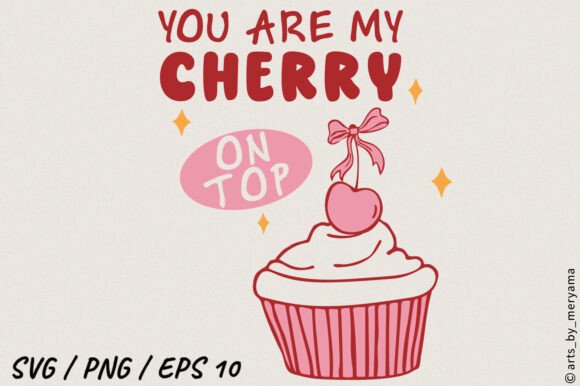 Download Coquette Aesthetic Cherry OnTop Cupcake - Cup Collection