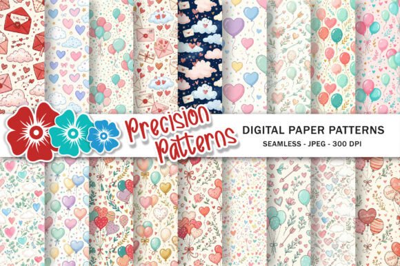 Download Sweet Valentine Hearts Seamless Pattern - Sweet Collection