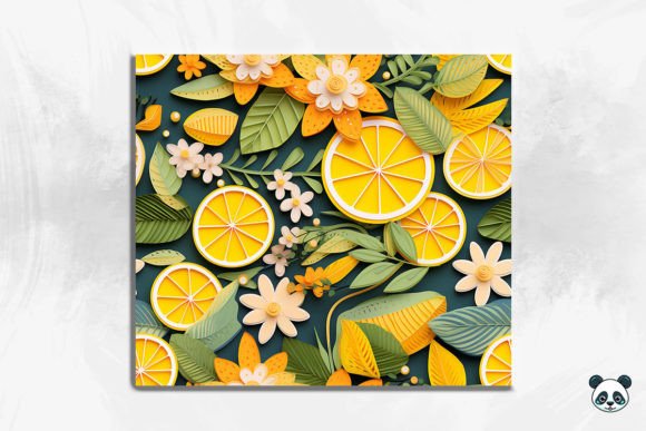 Download 3D Lemon Seamless Pattern - Seamless pattern Collection