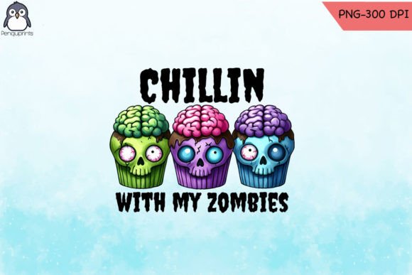 Download Zombie Cupcake Chillin My Zombies PNG - Cup Collection