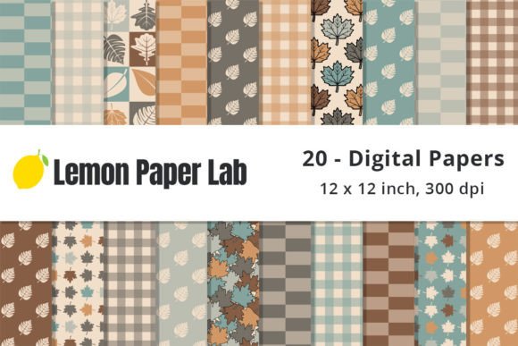 Download Brown and Grey Leaf Background Patterns - Background patterns Collection