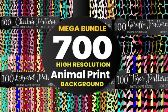 Download 700 Mega Bundle Animal Print Background - Animal print background Collection